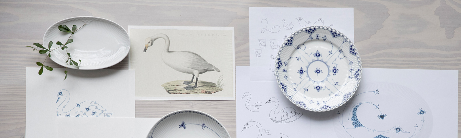 Drawings and inspiration for the Royal Creatures collection
